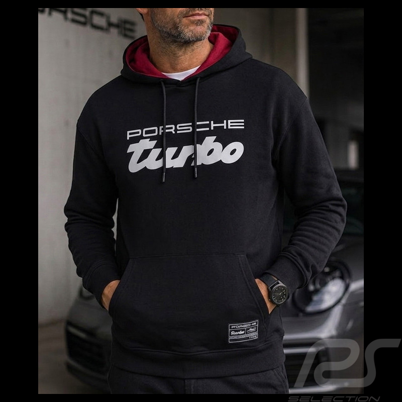 Sweat Porsche Turbo 50 ans Noir WAP250STRB - mixte