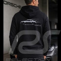 Porsche Sweatshirt Turbo 50 Jahre Schwarz WAP250STRB - unisex