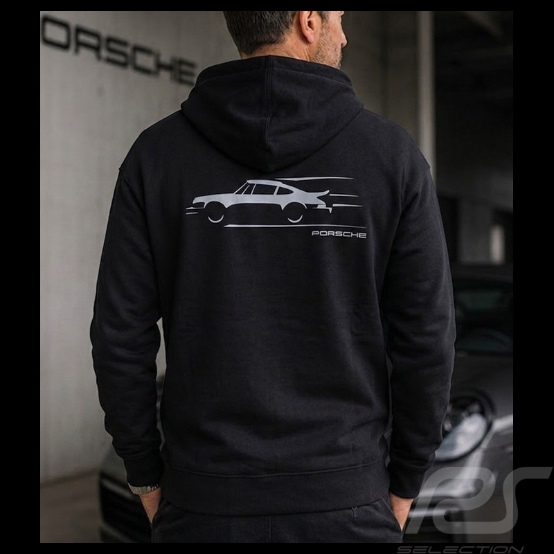 Porsche Sweatshirt Turbo 50 years Black WAP250STRB - unisex