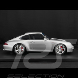 Porsche 911 Carrera 4S Type 993 1995 Polar Silver 1/8 GT Spirit GTS801901