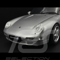 Porsche 911 Carrera 4S Typ 993 1995 Polarsilber 1/8 GT Spirit GTS801901