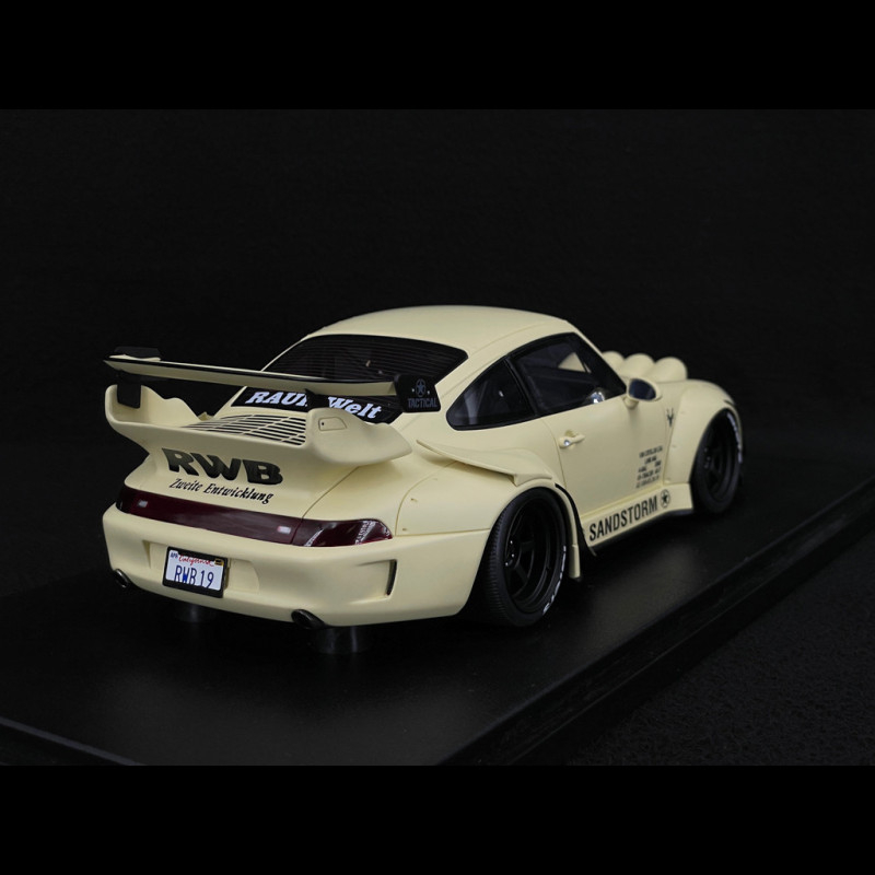 Porsche 911 RWB Type 993 Rauh-Welt Sandstorm 2023 Beige 1/18 GT