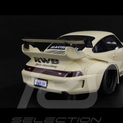 Porsche 911 RWB Typ 993 Rauh-Welt Sandstorm 2023 Beige 1/18 GT Spirit GT566