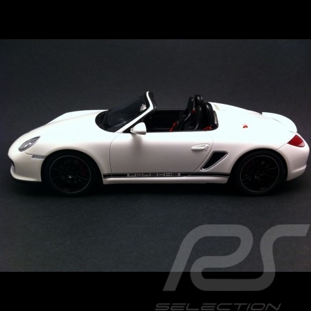 Porsche Boxster Spyder blanc 1/18 GT Spirit GT017