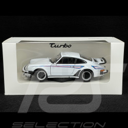 Porsche 911 Turbo 3.0 Type 930 1975 Blanc / Bandes Martini 1/24 Welly MAP02493324
