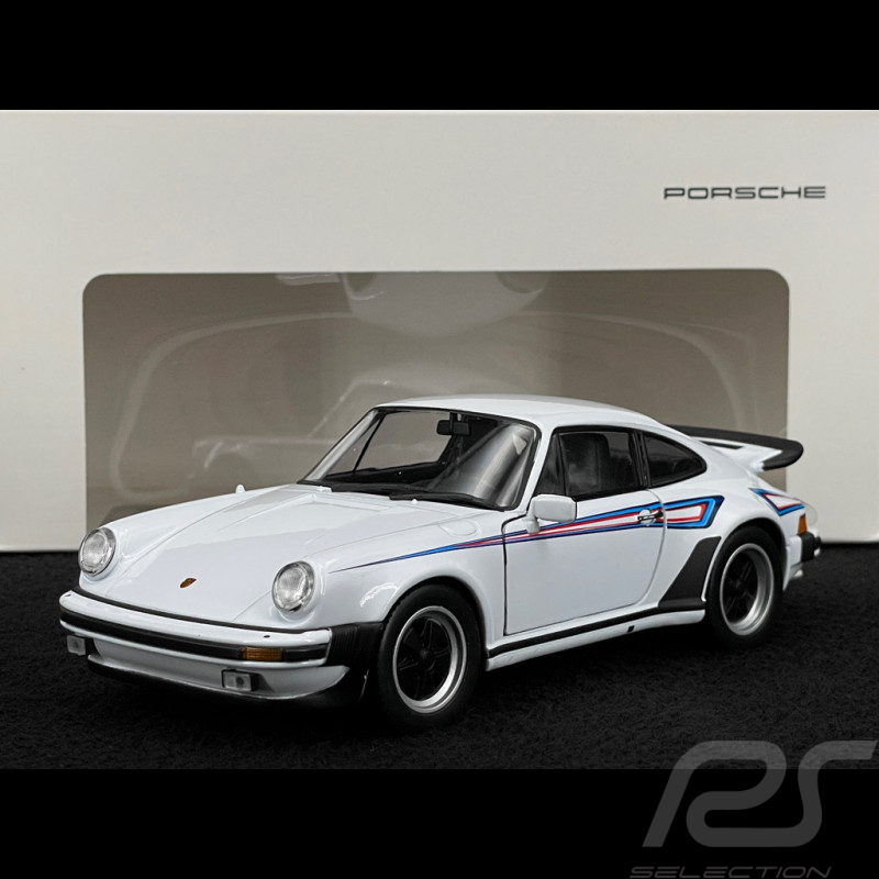 Porsche 911 Turbo 3.0 Type 930 1975 Blanc / Bandes Martini 1/24 Welly MAP02493324