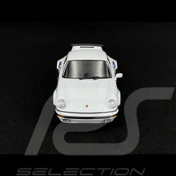 Porsche 911 Turbo 3.0 Typ 930 1975 Weiß / Martini Streifen 1/24 Welly MAP02493324