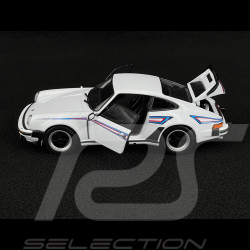 Porsche 911 Turbo 3.0 Type 930 1975 White / Martini Stripes 1/24 Welly MAP02493324