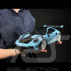 Porsche 911 GT3 RS Type 992.1 Pack Weissach 2022 Bleu Gulf 1/12 GT Spirit GT497