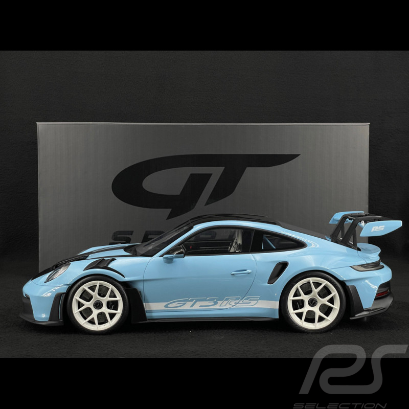 Porsche 911 GT3 RS Type 992.1 Weissach Package 2022 Gulf Blue 1/12 GT Spirit GT497
