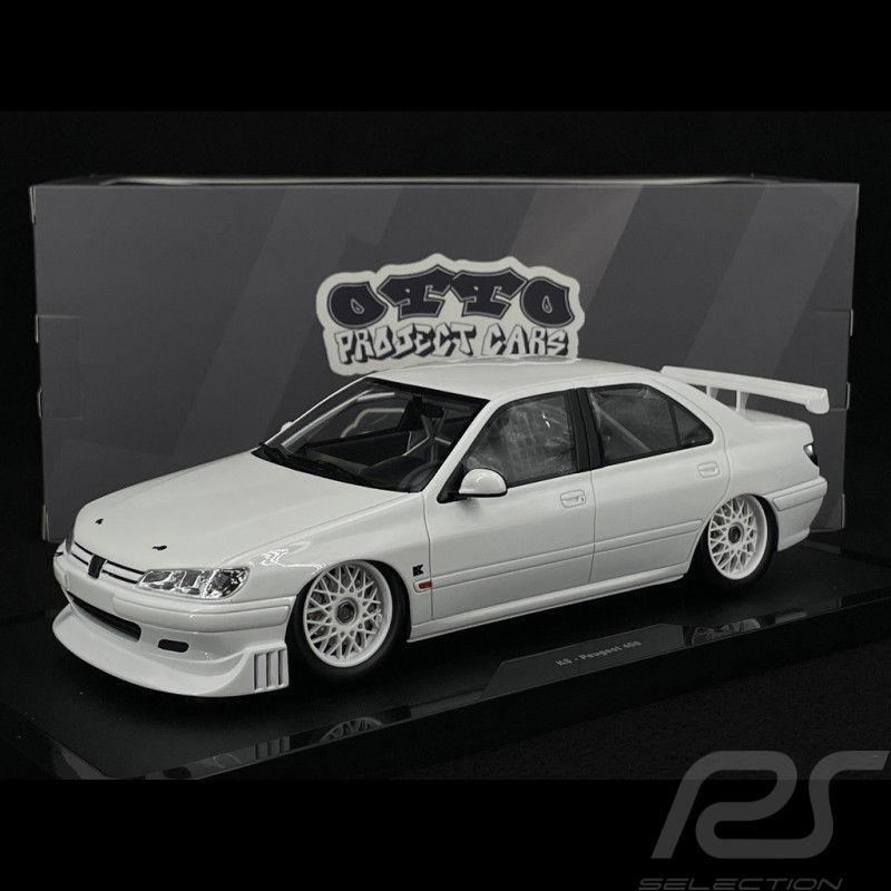Peugeot 406 Khyzyl Saleem 2024 White 1/18 Ottomobile OT1284
