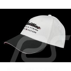 Casquette Cadillac F1 Team x Tommy Hilfiger Logo Chevron 2026 Blanc / Noir AU0AU02085YCF - Mixte