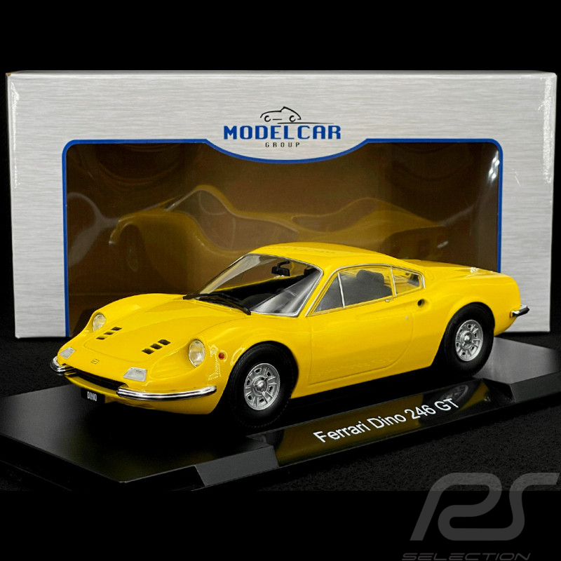Ferrari Dino 246 GT 1969 Jaune 1/18 MCG MCG18168