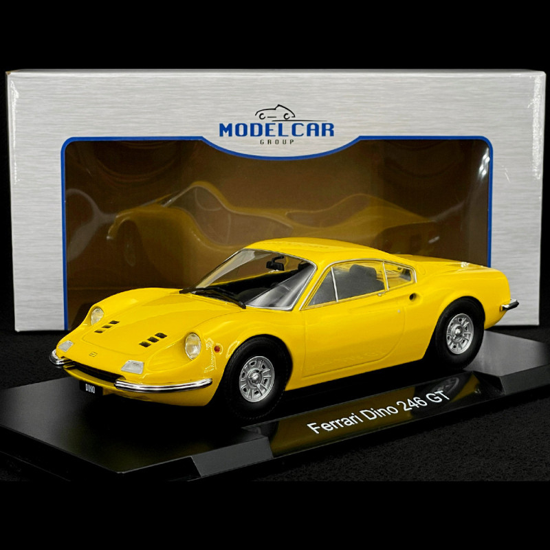 Ferrari Dino 246 GT 1969 Yellow 1/18 MCG MCG18168