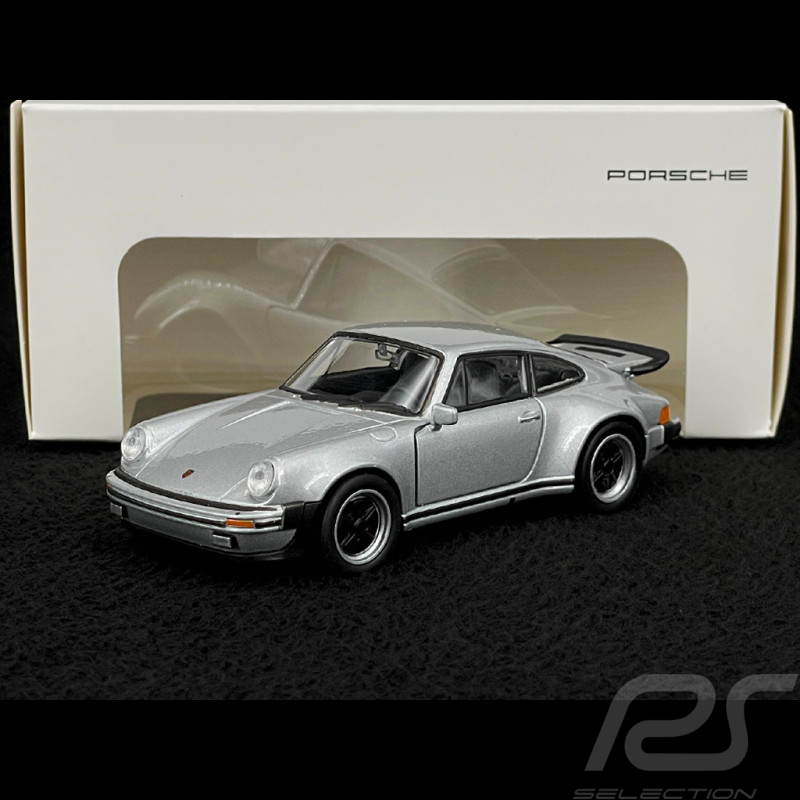 Porsche 911 Turbo 3.0 1975 Metallic Grau Reibungsspielzeug 1/38 Welly MAP01025015