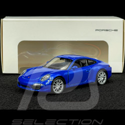 Porsche 911 Carrera S Type 991 2011 Blue Friction Toy 1/38 Welly MAP01024015