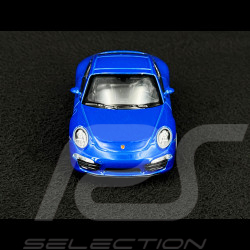 Porsche 911 Carrera S Type 991 2011 Blue Friction Toy 1/38 Welly MAP01024015