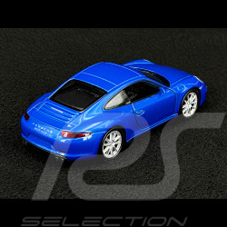 Porsche 911 Carrera S Type 991 2011 Blue Friction Toy 1/38 Welly MAP01024015