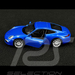 Porsche 911 Carrera S Type 991 2011 Blue Friction Toy 1/38 Welly MAP01024015
