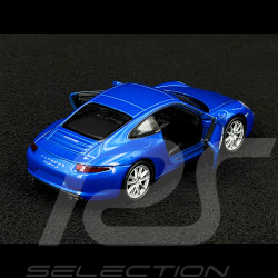 Porsche 911 Carrera S Type 991 2011 Blue Friction Toy 1/38 Welly MAP01024015