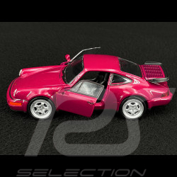 Porsche 911 Turbo Type 964 1990 Ruby Red Friction Toy 1/38 Welly MAP01025015
