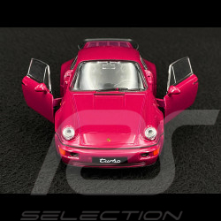 Porsche 911 Turbo Type 964 1990 Rouge Rubis Jouet à friction 1/38 Welly MAP01025015