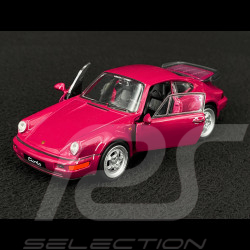 Porsche 911 Turbo Typ 964 1990 Rubinrot Reibungsspielzeug 1/38 Welly MAP01025015
