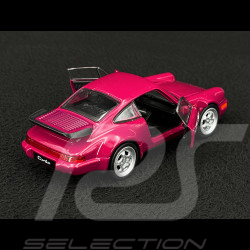 Porsche 911 Turbo Type 964 1990 Rouge Rubis Jouet à friction 1/38 Welly MAP01025015