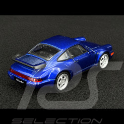 Porsche 911 Turbo Type 964 1990 Blue Friction Toy 1/38 Welly MAP01025015