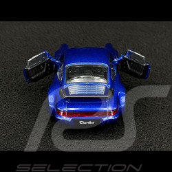 Porsche 911 Turbo Typ 964 1990 Blau Reibungsspielzeug 1/38 Welly MAP01025015
