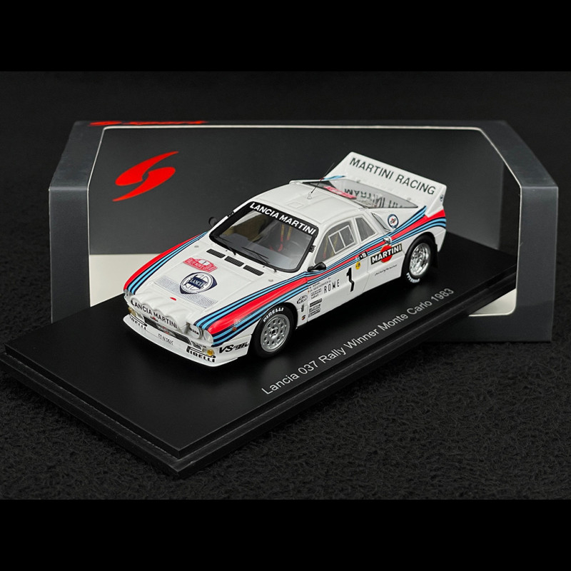 Lancia 037 Rally n° 1 Winner Monte Carlo Rally 1983 1/43 Spark S9108