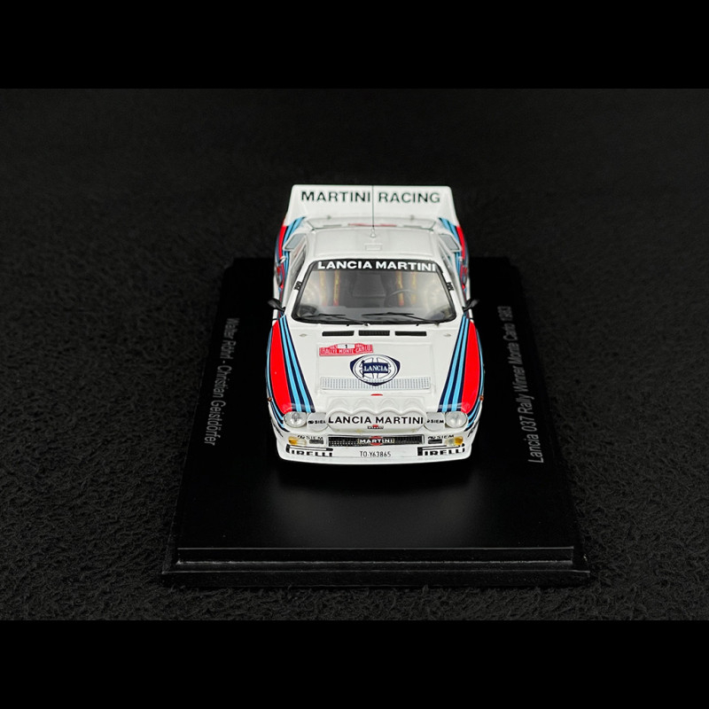 Lancia 037 Rally n° 1 Winner Monte Carlo Rally 1983 1/43 Spark S9108