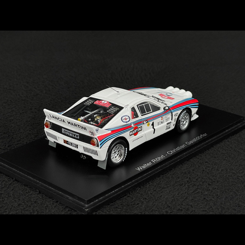 Lancia 037 Rally n° 1 Winner Monte Carlo Rally 1983 1/43 Spark S9108