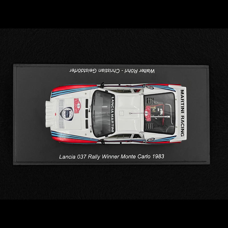 Lancia 037 Rally n° 1 Winner Monte Carlo Rally 1983 1/43 Spark S9108