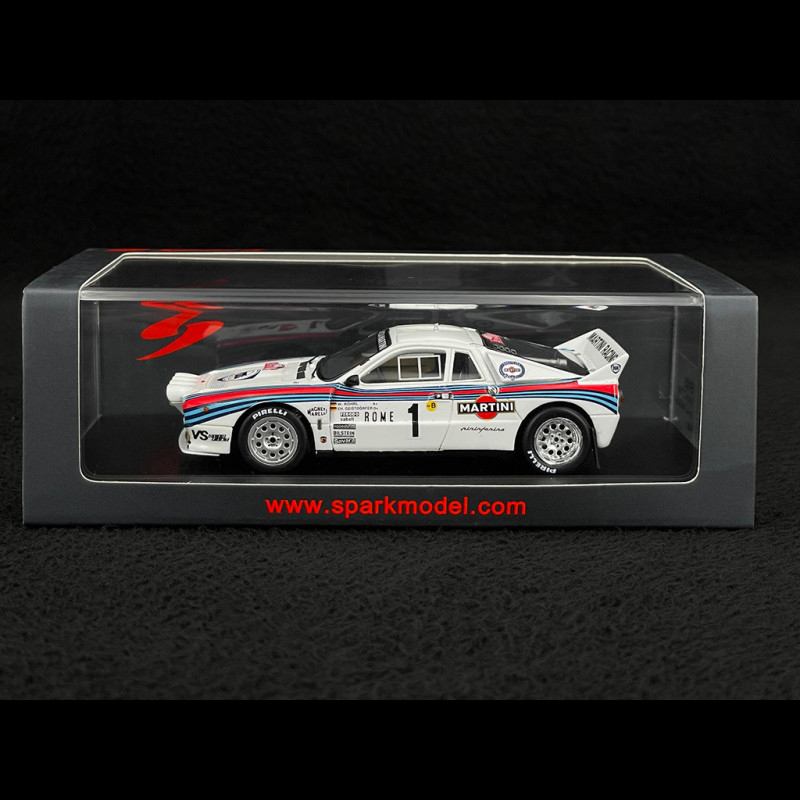 Lancia 037 Rally n° 1 Winner Monte Carlo Rally 1983 1/43 Spark S9108