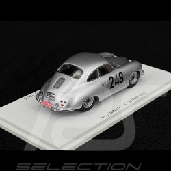 Porsche 356 1500 n° 248 Monte Carlo Rally 1955 1/43 Spark S6137