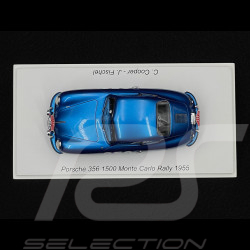 Porsche 356 1500 n° 259 Monte Carlo Rally 1955 1/43 Spark S6138