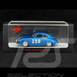 Porsche 356 1500 n° 259 Monte Carlo Rally 1955 1/43 Spark S6138