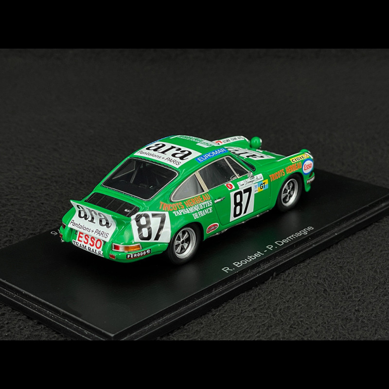 Porsche 911 Carrera RSR 2.7 n° 87 24h Le Mans 1975 1/43 Spark S9812