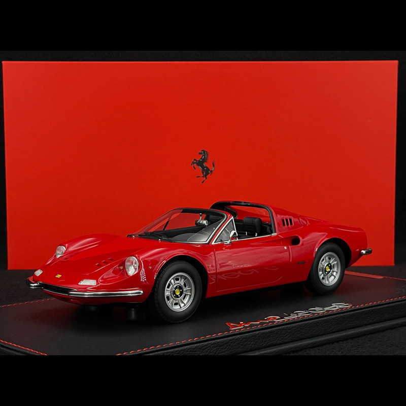 Ferrari Dino 246 GTS Geneva Motor Show 1972 Rosso Corsa 1/18 BBR