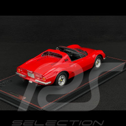 Ferrari Dino 246 GTS Genfer Autosalon 1972 Rosso Corsa 1/18 BBR Models P18258