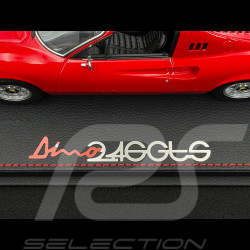Ferrari Dino 246 GTS Salon de Genève 1972 Rosso Corsa 1/18 BBR Models P18258