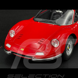 Ferrari Dino 246 GTS Genfer Autosalon 1972 Rosso Corsa 1/18 BBR Models P18258