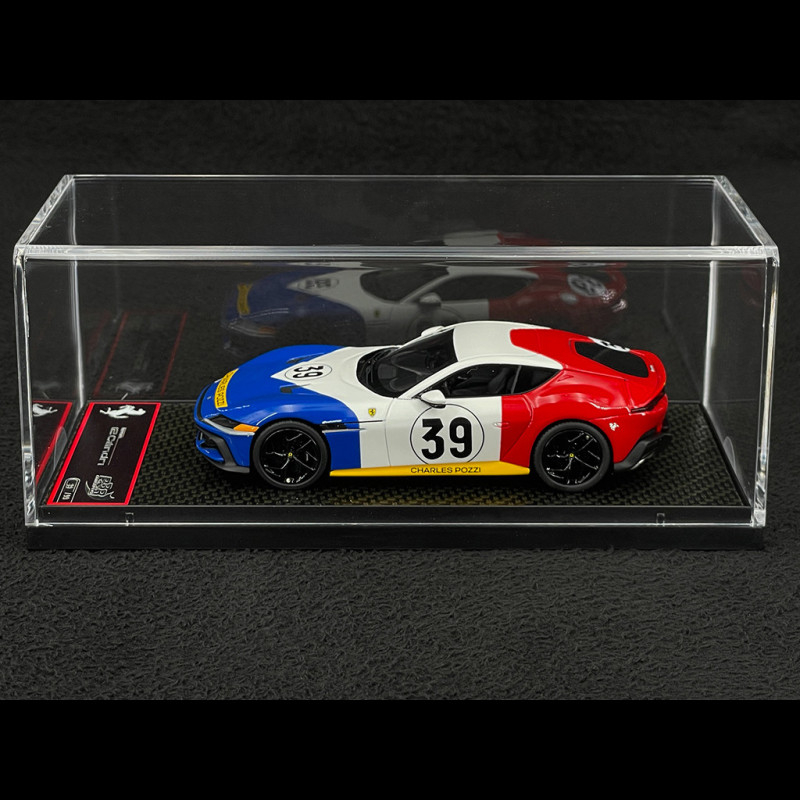 Ferrari 12Cilindri Coupe n° 39 Tribute 24h Le Mans 1972 Blue