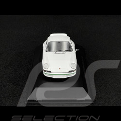 Porsche 911 Carrera RS 2.7 1972 White / Green Stripes 1/43 Spark MAP02030125