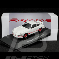 Porsche 911 Carrera RS 2.7 1972 White / Red Stripes 1/43 Spark MAP02030325