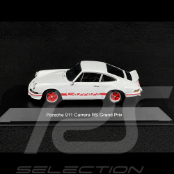 Porsche 911 Carrera RS 2.7 1972 Blanc / Bandes Rouges 1/43 Spark MAP02030325
