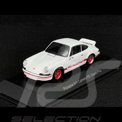 Porsche 911 Carrera RS 2.7 1972 White / Red Stripes 1/43 Spark MAP02030325