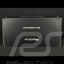 Porsche 911 S 2.4 Targa 1972 50. Jahrestag Porsche Design Schwarz 1/18 Spark WAP0215400TTRG