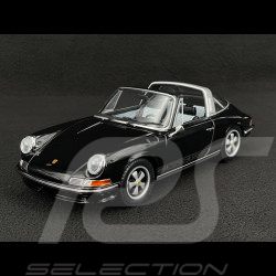 Porsche 911 S 2.4 Targa 1972 50 ans Anniversaire Porsche Design Noir 1/18 Spark WAP0215400TTRG